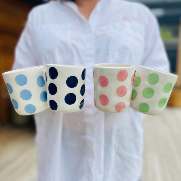 Find Pink Spot Mug - Noss at Bungalow Trading Co.