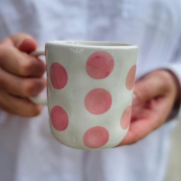 Find Pink Spot Mug - Noss at Bungalow Trading Co.