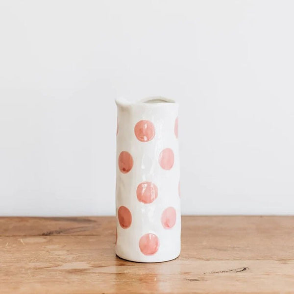 Find Pink Spot Vase Medium - Noss at Bungalow Trading Co.