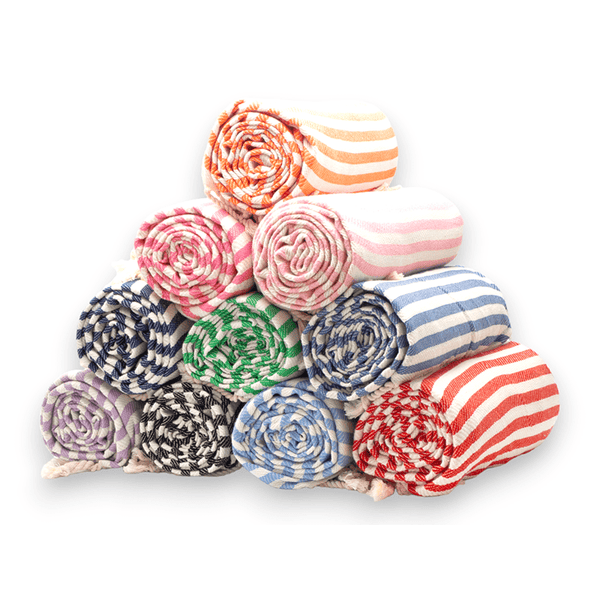 Find Portsea Cotton Towel Coral - Codu at Bungalow Trading Co.