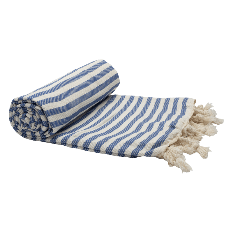 Find Portsea Cotton Towel Denim - Codu at Bungalow Trading Co.
