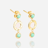 Find Roni Earrings Turquoise - Zag Bijoux at Bungalow Trading Co.