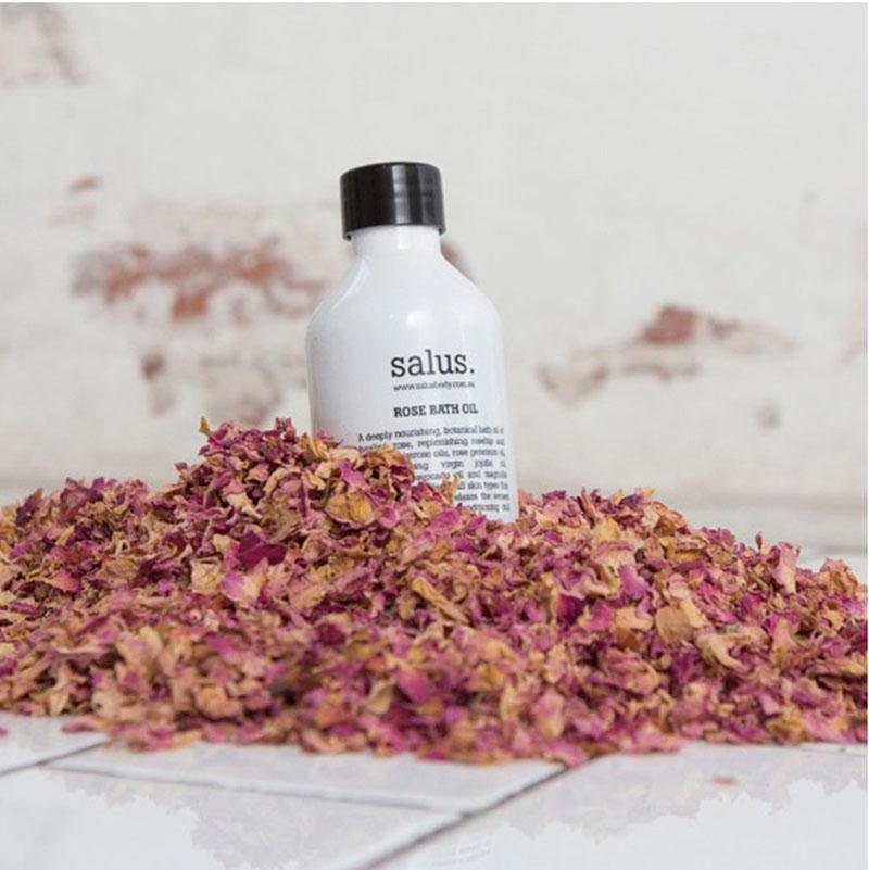 Find Rose Bath Oil - Salus at Bungalow Trading Co.