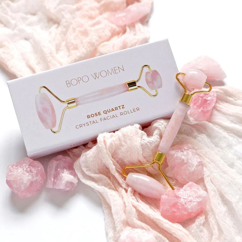 Find Rose Quartz Facial Roller - BOPO Women at Bungalow Trading Co.