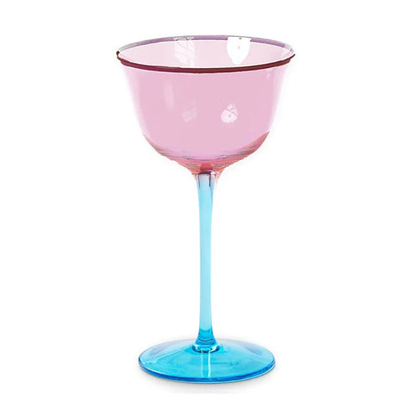 Find Rose With A Twist Mini Coupe Glass Set of 2 - Kip & Co at Bungalow Trading Co.