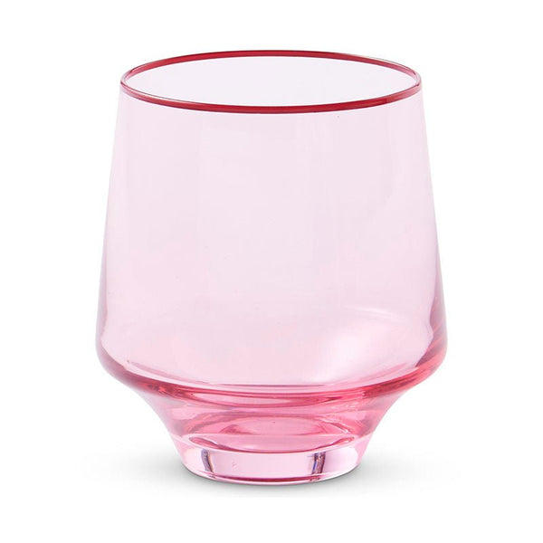 Find Rose With A Twist Tumbler Glass Set of 2 - Kip & Co at Bungalow Trading Co.