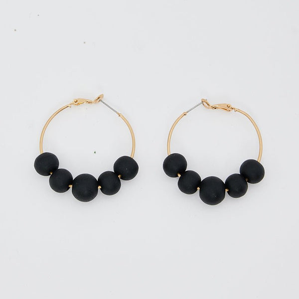 Find Salsa Earrings Black - Holiday Trading at Bungalow Trading Co.