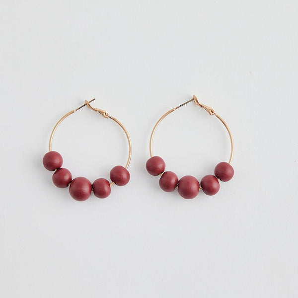 Find Salsa Earrings Red - Holiday Trading at Bungalow Trading Co.