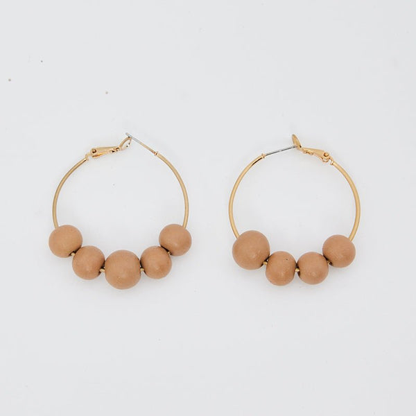 Find Salsa Earrings Wood - Holiday Trading at Bungalow Trading Co.