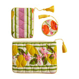 Find Santa Barbara Pouch Set - Sage & Clare at Bungalow Trading Co.