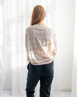 Find Santiago Knit Oatmeal - Elms + King at Bungalow Trading Co.