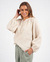 Find Sardinia Blouse Bone - Foxwood at Bungalow Trading Co.
