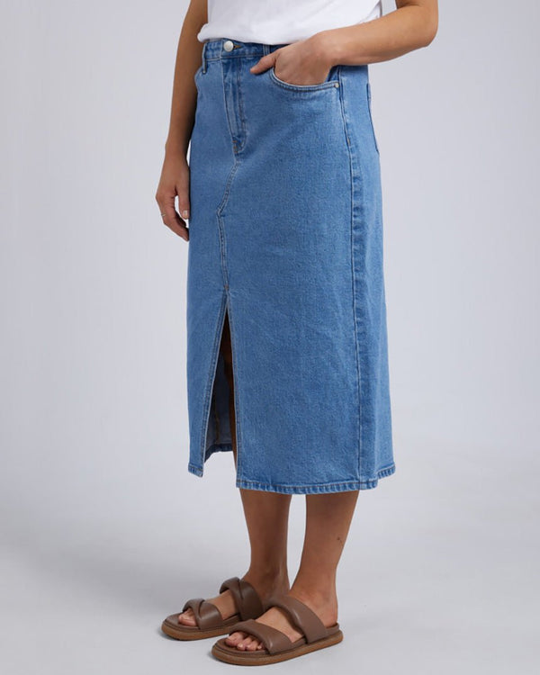 Find Scout Midi Skirt - Foxwood at Bungalow Trading Co.