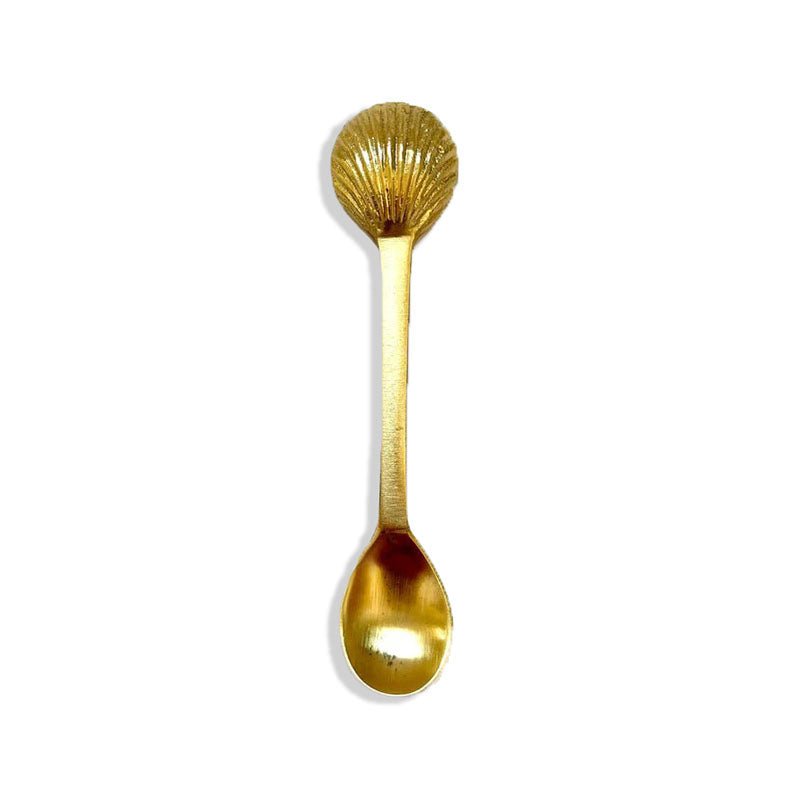 Find Shell Teaspoon Gold - Bonnie & Neil at Bungalow Trading Co.