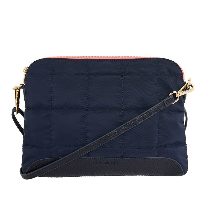 Find Soho Crossbody French Navy - Elms + King at Bungalow Trading Co.