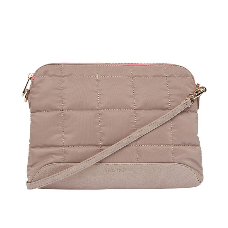 Find Soho Crossbody Taupe - Elms + King at Bungalow Trading Co.