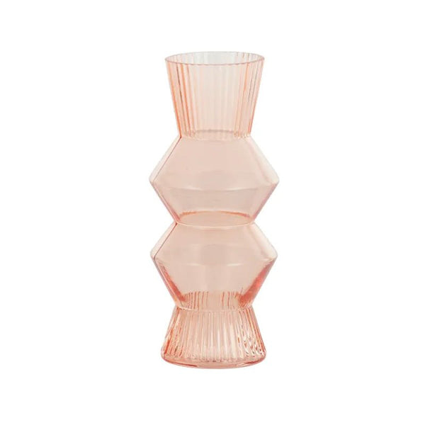 Find Solana Glass Vase Pink - Coast to Coast at Bungalow Trading Co.