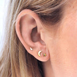 Find Star & Moon Stud Earrings - Linda Tahija at Bungalow Trading Co.