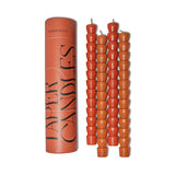 Find Taper Candle Red + Terracotta Set of 4 - Paddywax at Bungalow Trading Co.