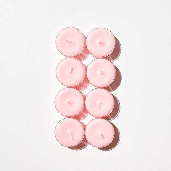 Find Tealights Pink Pack of 8 - Fazeek at Bungalow Trading Co.