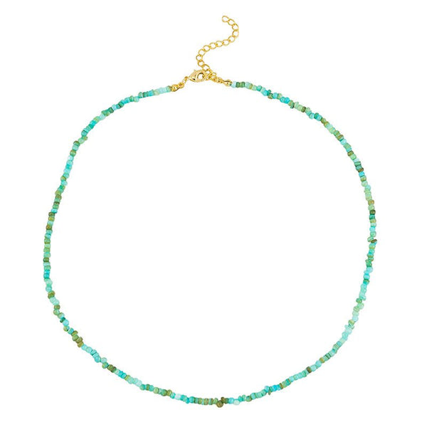 Find Turquoise Beaded Luana Necklace - Tiger Tree at Bungalow Trading Co.