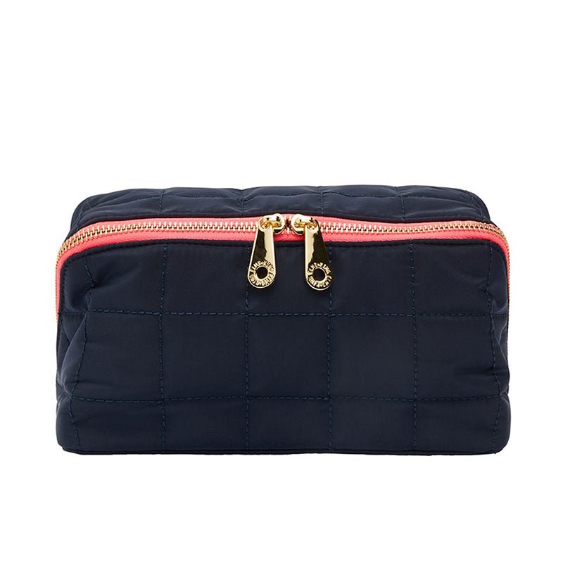 Find Washbag French Navy - Elms + King at Bungalow Trading Co.