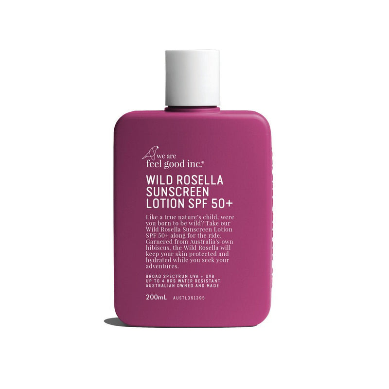 Find Wild Rosella Sunscreen SPF50+ 200ml - We Are Feel Good Inc. at Bungalow Trading Co.